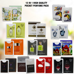 Buy 12 In 1 High Quality Pocket Perfume Pack Of 12, P88